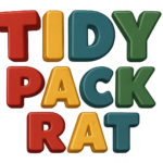 Tidy_Pack-Rat billboard lettering